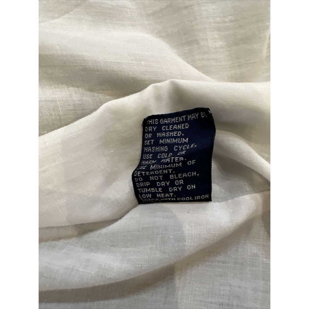 VTG Mighty Mac Blue Black Color block Nylon Full Zip Windbreaker Sz L Jacket - Picture 10 of 10